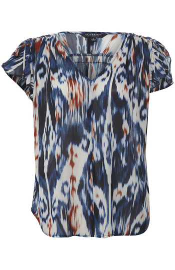 Liverpool Multi-Colored Blouse Slide 1