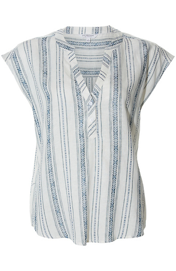 Liverpool Printed Dolman Top Slide 1