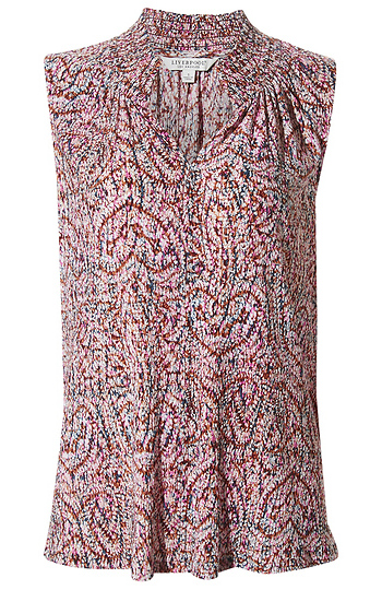Liverpool Sleeveless Blouse Slide 1