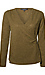 Liverpool Long Sleeve Drape Front Top Thumb 1