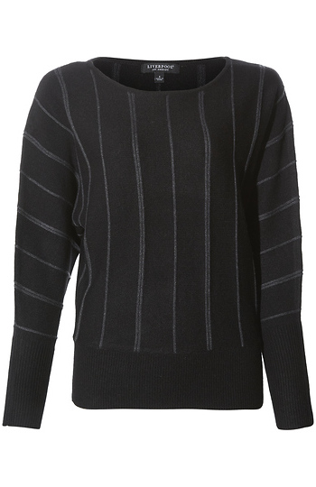 Liverpool Stripe Texture Sweater Slide 1