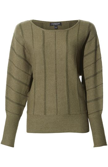 Liverpool Stripe Texture Sweater Slide 1