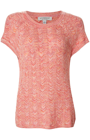 Liverpool Chevron Spacedye Short Sleeve Slide 1