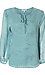 Liverpool Tie Neck Printed Blouse Thumb 1