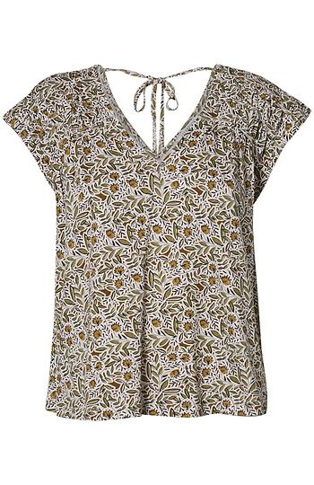 Short Sleeve Dolman Top Slide 1