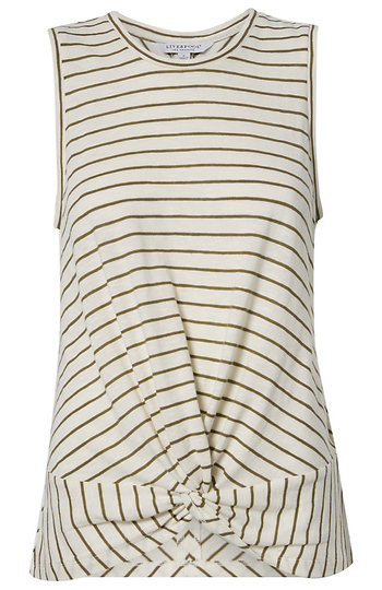 Sleeveless Crew Neck Top Slide 1