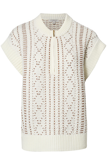 Liverpool Cable Knit Sweater Cap Slide 1