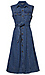 Petite Wit & Wisdom Midi Denim Dress Thumb 1