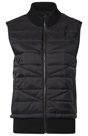 Petite Liverpool Sleeveless Quilted Vest Slide 1