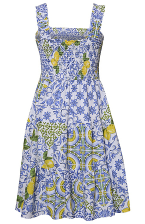 beach lunch lounge dress Beach Lunch Lounge Women's Bella Ruffle Split Neck Sleeveless Dress in Lemon Zest, XL