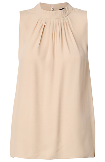 Pleated Front Blouse Slide 1