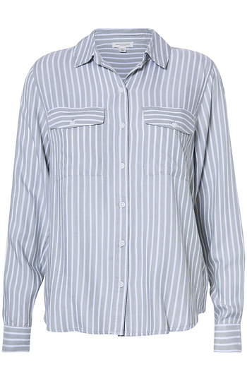 Beach Lunch Lounge Striped Shirt Slide 1