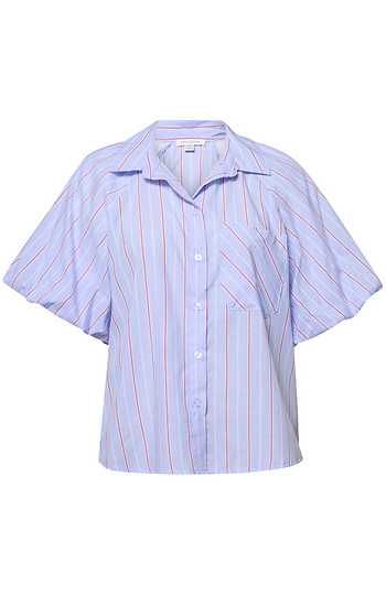 Beach Lunch Lounge Striped Shirt Slide 1