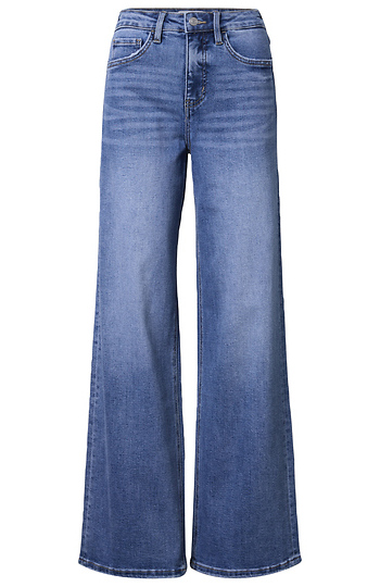 High Rise Denim Jean Slide 1