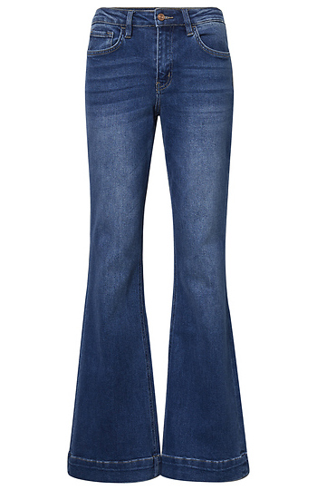 High Rise Flare Denim Slide 1