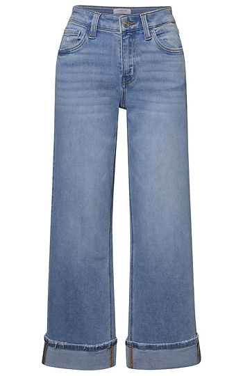 Mid Rise Wide Leg Denim Slide 1