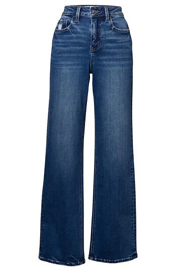 High Rise Slim Wide Leg Slide 1
