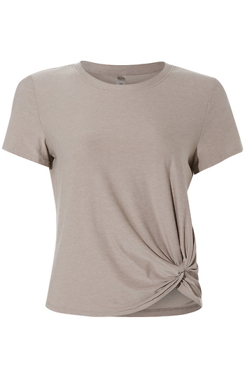 Beyond Yoga Side Knot Tee Slide 1