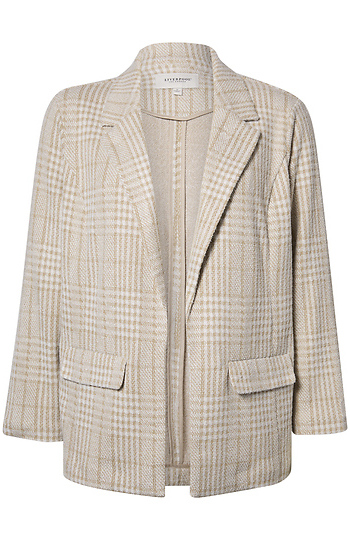 Liverpool Plaid Blazer Slide 1