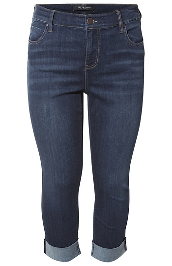 Liverpool Cuffed Ankle Jean Slide 1