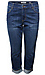 Liverpool Girlfriend Cuffed Slim Straight Jean Thumb 1