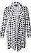 Liverpool Houndstooth Coatigan Thumb 1
