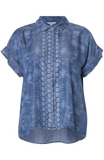 Liverpool Collared Printed Shirt Slide 1