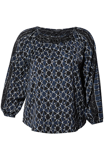Liverpool Shirred Blouse Slide 1