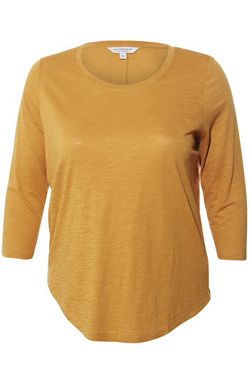 Liverpool 3/4 Sleeve Scoop Neck Top Slide 1