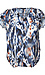 Liverpool Flutter Sleeve V-Neck Blouse Thumb 1