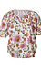 Liverpool Floral Short Puff Sleeve Top Thumb 1