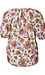 Liverpool Floral Short Puff Sleeve Top Thumb 2