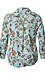 Liverpool Button Up Floral Top Thumb 2