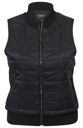 Liverpool Sleeveless Quilted Vest Slide 1