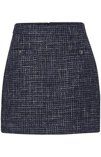 Tweed Mini Skirt Slide 1