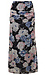 Floral Ruched Midi Skirt Thumb 1