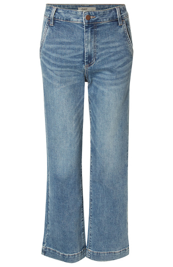 High Rise Mini Flare Slide 1