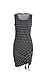 Ruched Striped Dress Thumb 1