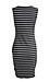 Ruched Striped Dress Thumb 2