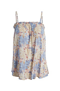 Ruffled Floral Cami