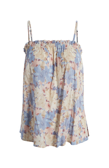 Ruffled Floral Cami Slide 1