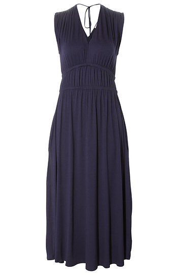Banded Midi Dress Slide 1