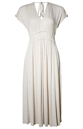Banded Midi Dress Slide 1