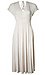 Banded Midi Dress Thumb 1
