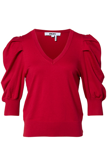 Puff Sleeve Top Slide 1