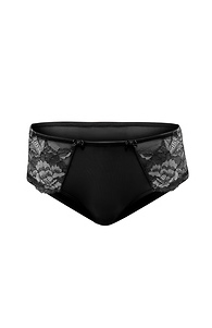 Chelsi Medium Black Plus Panty Slide 1