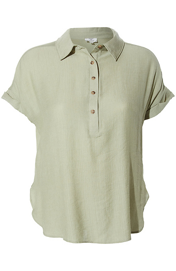 Short Sleeve Button Down Slide 1