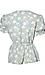 Surplice Peplum Top Thumb 2