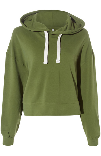 Glyder Cropped Hoodie Pullover Slide 1