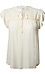 Split Neck Lace Top Thumb 1